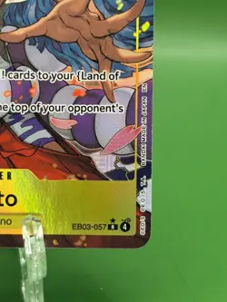 Yamato (Alternate Art) EB03-057 Extra Booster One Piece Heroines EditionEnglish - Image 4