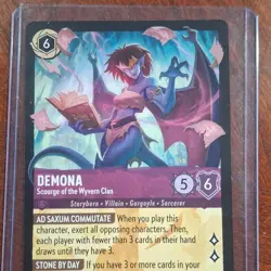 Disney Lorcana Demona & The Black Cauldron EN-10 Holo & Regular Card Lot - Image 3