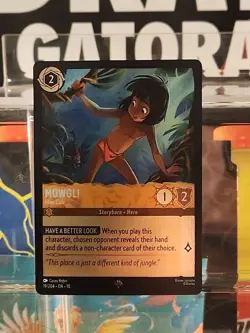 Mowgli Man Cub 19/204 Foil Whispers in the Well Disney Lorcana 001304 - Image 1