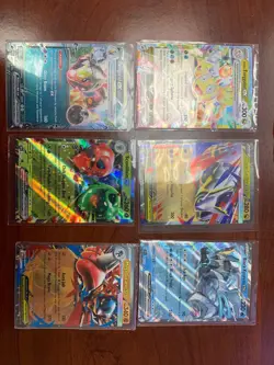 Pokemon Cards Lot of 6 EX Cards Lucario, Latias, Farigiraf, BL Kyurem, etc. - Image 1