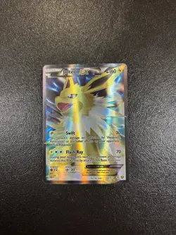 Jolteon EX 28a/83 Pokemon Card English Alternate Art Trading Card - Image 1