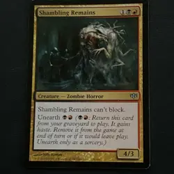 Magic the Gathering MTG Shambling Remains Conflux TCG CARD GAME - Image 1