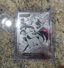 Waifu Card Club Darling in the FranXX Zero Two Succubus Silver Metal Card - Image 1