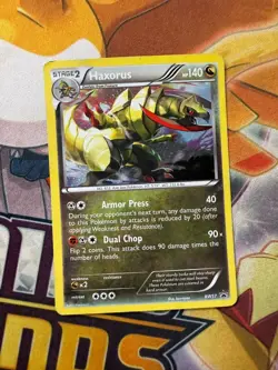 Haxorus BW57 Black Star Promo Holo Black & White Pokemon Card 2012 - Image 1
