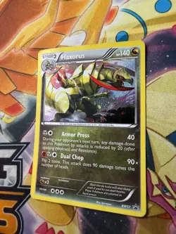 Haxorus BW57 Black Star Promo Holo Black & White Pokemon Card 2012 - Image 2