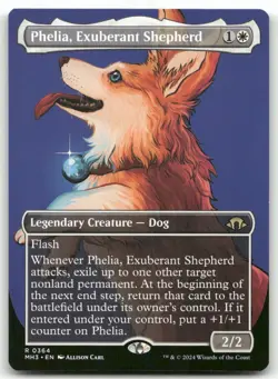 Phelia, Exuberant Shepherd (Borderless) #364 MTG Modern Horizons 3 NM X1 - Image 1