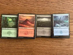 427 ASSORTED LANDS - REGULAR - NM - Battle for Baldur's Gate MTG - BULK LANDS - Image 1