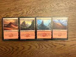 427 ASSORTED LANDS - REGULAR - NM - Battle for Baldur's Gate MTG - BULK LANDS - Image 4