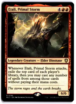 Etali, Primal Storm NM BLC Commander: Bloomburrow MTG - Image 1