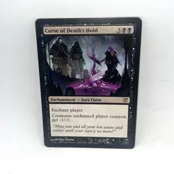 1x Curse of Death's Hold Innistrad MTG Magic The Gathering - Image 1