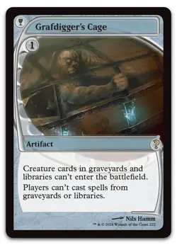 Grafdigger's Cage (Future Sight) #222 (NM) Mystery Booster 2 MB2 Magic MTG - Image 1