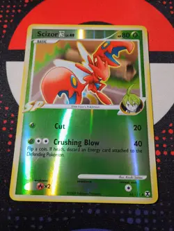 Scizor 48/111 Rising Rivals Reverse Holo Pokemon TCG Card -S1 - Image 1