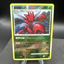 Pokemon TCG Scizor Lv. 47 Diamond & Pearl Holo Rare Pokemon Card HP - Image 1