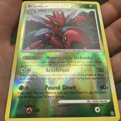 Pokemon TCG Scizor Lv. 47 Diamond & Pearl Holo Rare Pokemon Card HP - Image 3