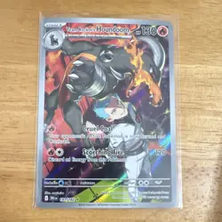 Pokemon Team Rocket's Houndoom Sv10 Destined Rivals Illustration Rare 191/182 H… - Image 1