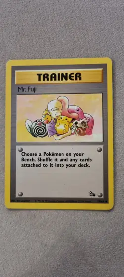 Mr. Fuji - Pokemon TCG - MP - Uncommon - Fossil Set 58/62 - Image 1