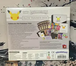 Pokemon Celebrations 25th Anniversary Elite Trainer Box ETB New Factory Sealed - Image 2