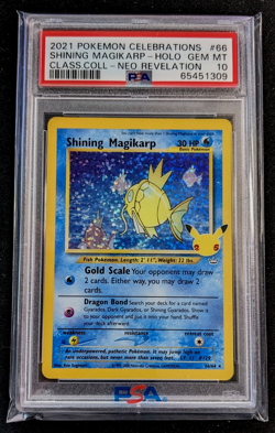 Pokemon Celebrations Shining Magikarp PSA 10 - Image 1