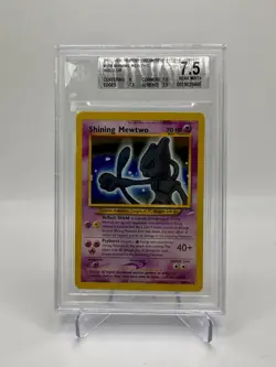 2002 POKEMON NEO DESTINY #109/105 SHINING MEWTWO HOLO BGS 7.5 - Image 1