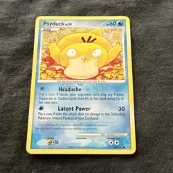 2009 Pokemon TCG Platinum Psyduck Lv.19 HP 60 Regular Non-holo 87/127 LP MP - Image 1