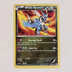 White Kyurem 102/149 Rare BW Boundaries Crossed LP Pokemon - Image 1