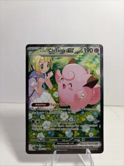 Pokemon Lillie's Clefairy EX 184/159 Journey Together Special Illustration Rare - Image 1