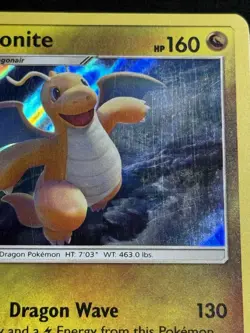 Pokemon TCG Dragonite 96/149 Holo Cosmos Sun & Moon LP - Image 3