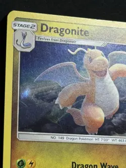 Pokemon TCG Dragonite 96/149 Holo Cosmos Sun & Moon LP - Image 4