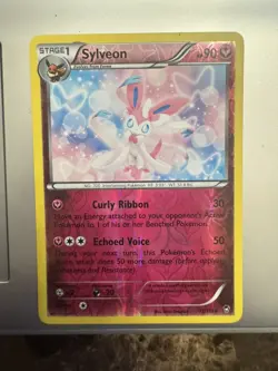 Sylveon Rare Reverse Holo XY - Furious Fists 72/111 mp Pokemon TCG - Image 1