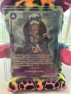 One Piece TCG Trafalgar Law ST10-010 TR Treasure Super Rare Card 500 Years - Image 3