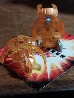 Translucent~Baku Mutant~Bakugan Brawler! 750G~w/card Mint Condition! - Image 3