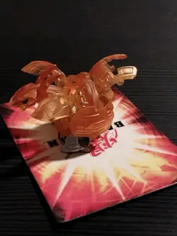 Translucent~Baku Mutant~Bakugan Brawler! 750G~w/card Mint Condition! - Image 5