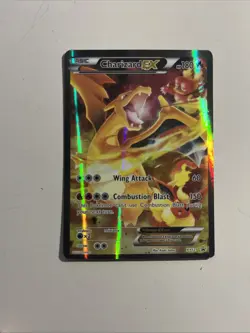 Pokemon Charizard EX XY121 Basic 180 HP Holo Dragon Card XY Set Pokemon TCG MP - Image 1