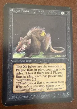 Magic the Gathering Alpha Cards (3 Black Cards) Excellent Condition Limited MTG - Image 2