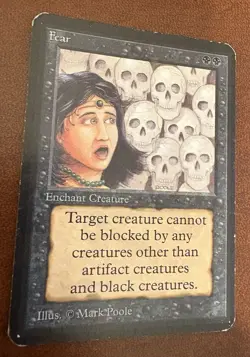 Magic the Gathering Alpha Cards (3 Black Cards) Excellent Condition Limited MTG - Image 3