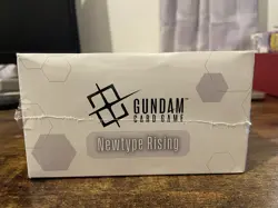 GD01 Booster Box Gundam Card Game Newtype Rising English Sealed - Image 2
