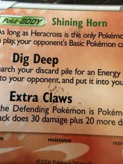 Heracross 3/101 Holo Delta Species EX Dragon Frontiers Pokemon Card - Image 2