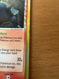 Heracross 3/101 Holo Delta Species EX Dragon Frontiers Pokemon Card - Image 4