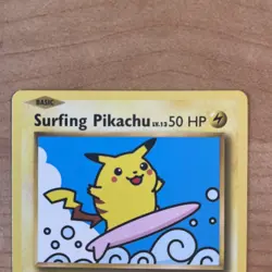 Pokemon TCG Surfing Pikachu XY Evolutions Card 111/108 Secret Rare - LP - Image 3
