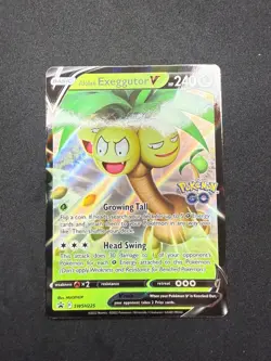 Alolan Exeggutor V SWSH 225 | SWSH Black Star Promos | Pokemon Card | NM/M - Image 1