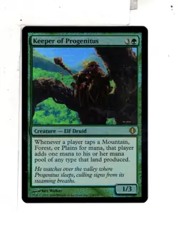 MTG SkeenAB Keeper of Progenitus FOIL from Shards of Alara. NM. - Image 1