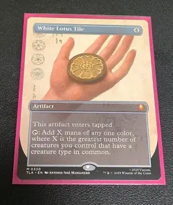 White Lotus Tile (Borderless) Avatar: The Last Airbender - Image 1