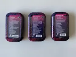 3x Pokemon TCG Mega Heroes Mini Tins Mega Evolutions Destined Rivals - Image 2