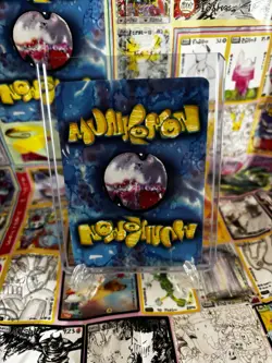 DAVID CHOE - CHOEYMON POKEMON MUNKOMON Songle Card Rare RAYQUAZA TEXTURED HOLO - Image 4