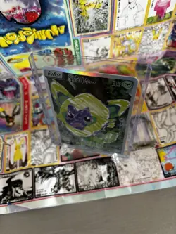 DAVID CHOE - CHOEYMON POKEMON MUNKOMON Single Card Rare LEAFEON card#33 - Image 3