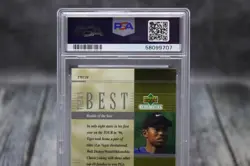 Tiger Woods Best Rookie of the Year Card # PSA 10 2001 Upper Deck Golf - Image 5