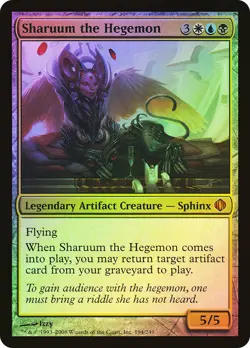 MTG FOIL Sharuum the Hegemon - Shards of Alara #194 - Image 1