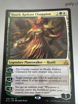 Huatli, Radiant Champion Rivals of Ixalan Regular - Image 1