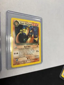Dark Charizard Holo Unlimited Foil and No Holo No.006 Pokemon Card - Image 3
