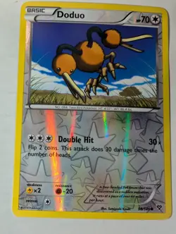 Doduo 98/146 XY Base Set Pokemon Reverse Holo Foil Rare Nice! - Image 1